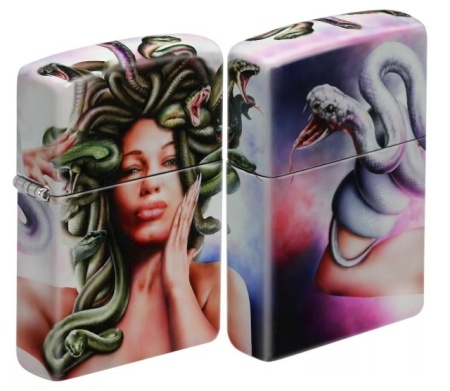 Зажигалка Zippo 7626 Mazzi Medusa Gothic 540 Color Design - Img 3