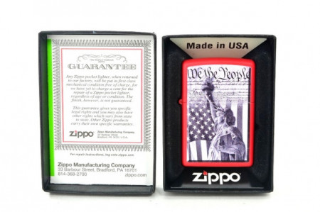 Зажигалка Zippo 79986 Constitution and Statue of Liberty - Img 2