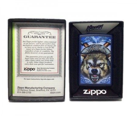Зажигалка Zippo 9505 Mazzi Ferocious Wolf - Img 2