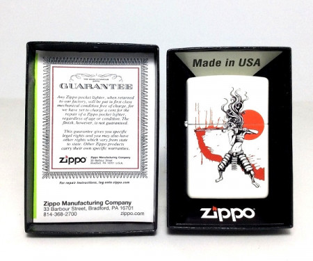 Зажигалка Zippo Samurai Girl - Img 2
