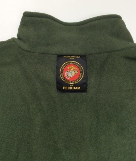 Флисовый пуловер USMC Peckham Polartec 100 OD Green - Img 5