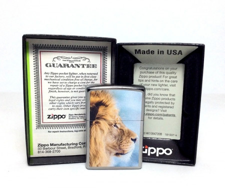 Зажигалка Zippo 207 Lion Head - Img 3
