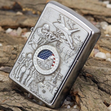 Зажигалка Zippo 24457 Объединенные силы Emblem Design - Img 2