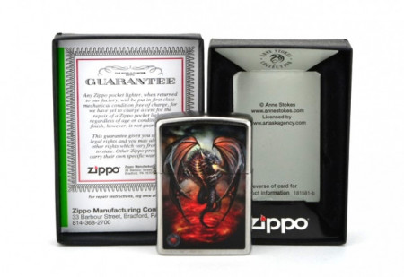 Зажигалка Zippo 29349 Anne Stokes Dragon - Img 3