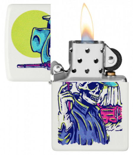 Зажигалка Zippo 48502 Cowboy Skull Design - Img 2