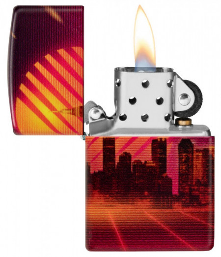 Зажигалка Zippo 48505 Cyber City 540 Color Design - Img 5
