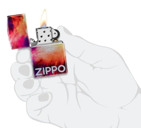 Зажигалка Zippo 48982 Tie Dye Design 540 Color Double Sided - Img 6