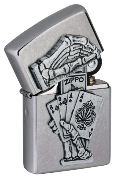 Зажигалка Zippo 49536 Dead Mans Hand Emblem - Img 3