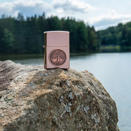 Зажигалка Zippo 49638 Эмблема Древо Жизни - Img 2