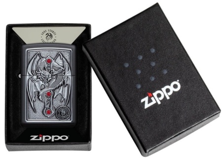 Зажигалка Zippo 49755 Anne Stokes Gothic Guradian - Img 5