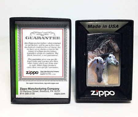 Зажигалка Zippo 79236 Galloping Horses - Img 2