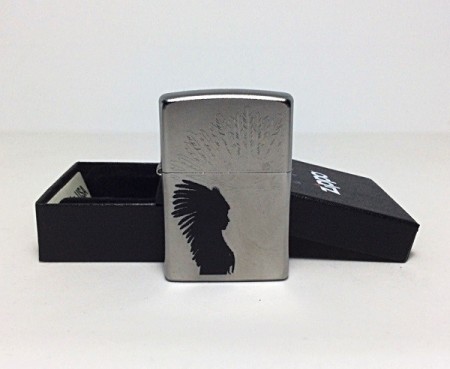 Зажигалка Zippo Indian Woman - Img 3