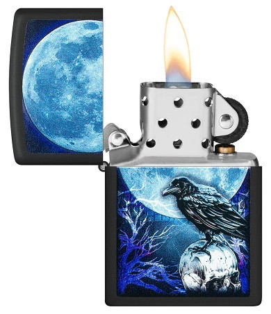 Зажигалка Zippo Moonlight Crow Design - Img 2