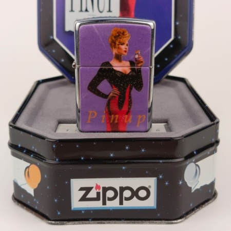 Зажигалка Zippo Salutes Pinup Girl - Img 3