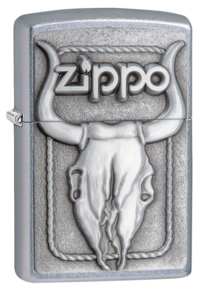 Зажигалка Zippo 20286 Bull Skull Emblem