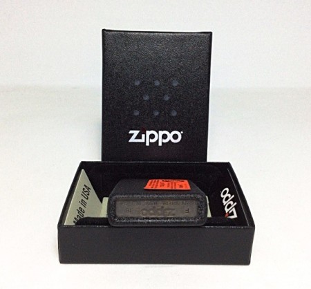 Зажигалка Zippo 236 Black Crackle - Img 4