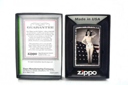 Зажигалка Zippo 28533 Woman Saluting - Img 2