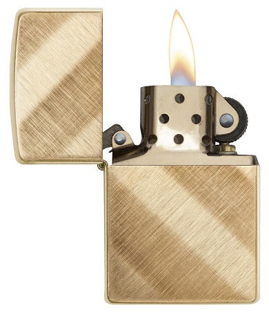 Зажигалка Zippo 29675 Diagonal Weave Brass - Img 2
