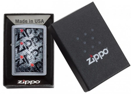 Зажигалка Zippo 29838 Diamond Plate Design - Img 3