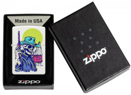 Зажигалка Zippo 48502 Cowboy Skull Design - Img 3