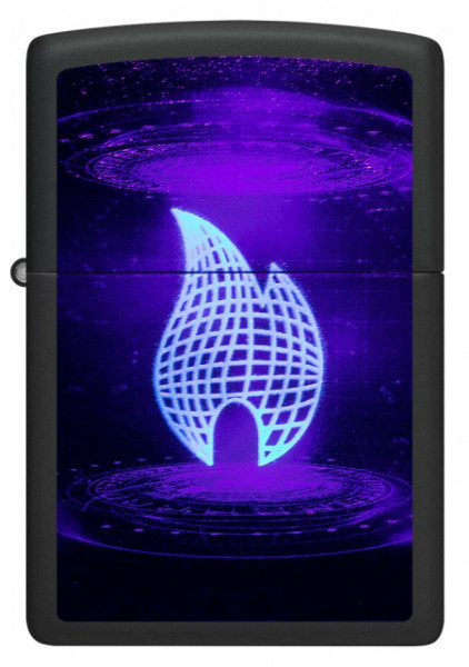 Зажигалка Zippo 48514 UFO Flame Design - Img 2