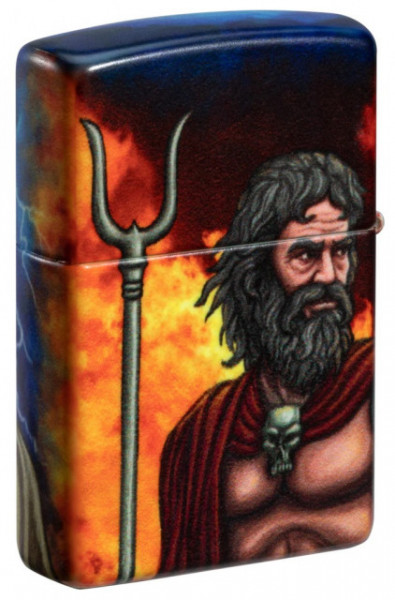Зажигалка Zippo 49193 Greek God Clash 540 Color Design - Img 2