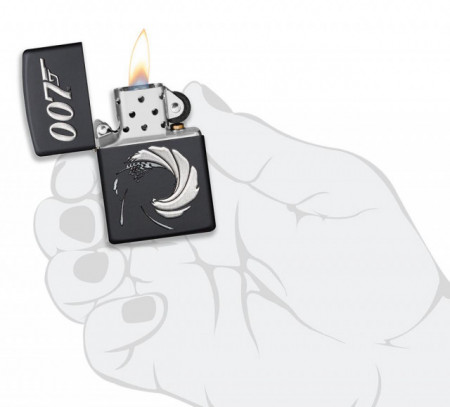 Зажигалка Zippo 49329 James Bond 007™ 3D Texture Print - Img 5