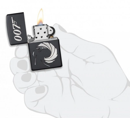 Зажигалка Zippo 49329 James Bond 007™ 3D Texture Print - Img 5