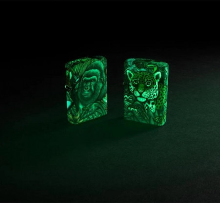 Зажигалка Zippo 49347 Mystеries of the Forest - 25th Anniversary 540 Color Design - Img 5