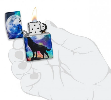 Зажигалка Zippo 49683 Wolf 540 Color Design - Img 5