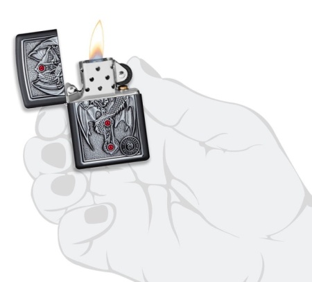Зажигалка Zippo 49755 Anne Stokes Gothic Guradian - Img 6