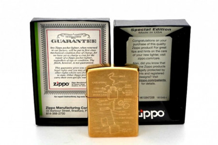 Зажигалка Zippo 75483 Anatomy Of Lighter - Img 3