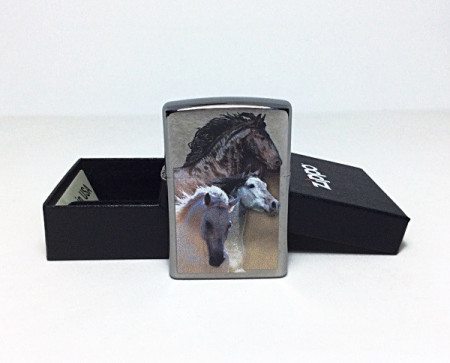 Зажигалка Zippo 79236 Galloping Horses - Img 3