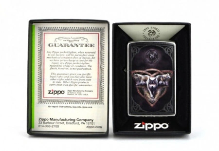 Зажигалка Zippo 79263 Anne Stokes Three Wolves - Img 2
