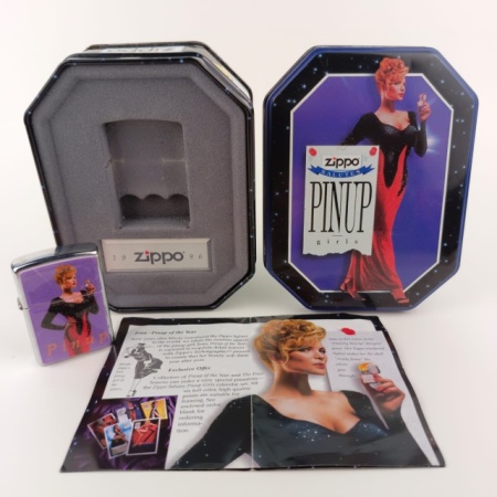 Зажигалка Zippo Salutes Pinup Girl - Img 4