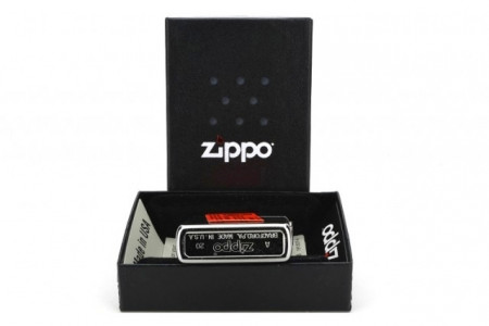 Зажигалка Zippo Silhouette Indian on a horse - Img 4