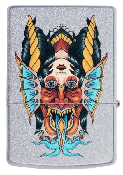 Зажигалка Zippo Two Face Design - Img 2