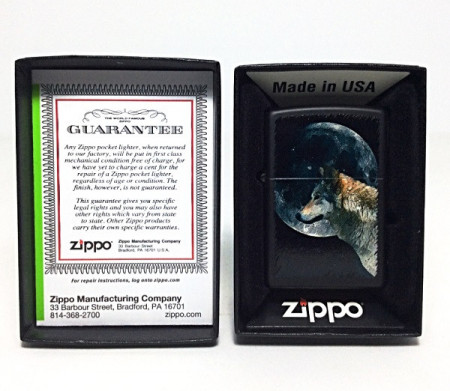 Зажигалка Zippo Wolf and Moon - Img 2