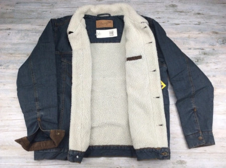 Куртка джинсовая Wrangler Mens Sherpa Cowboy Cut - Img 5