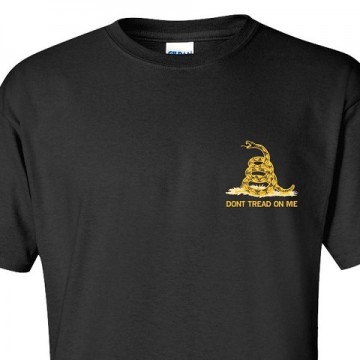 Футболка Gadsden and Culpeper - Dont Tread on Me Black - Img 2