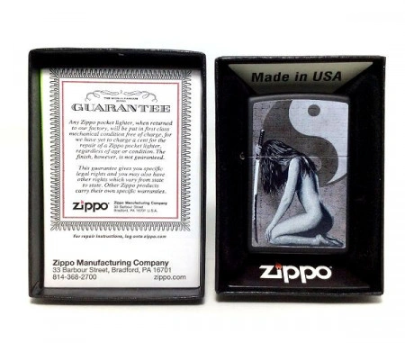 Зажигалка Zippo 218 Woman Sword - Img 2