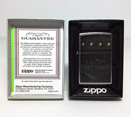 Зажигалка Zippo 28616 Harley Davidson Saddle Bags Leather - Img 2