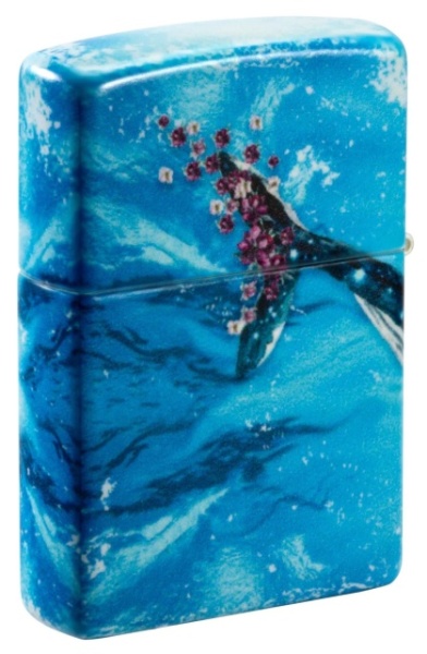 Зажигалка Zippo 46042 Blue Whale Design 540 Color - Img 2