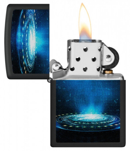 Зажигалка Zippo 48514 UFO Flame Design - Img 3