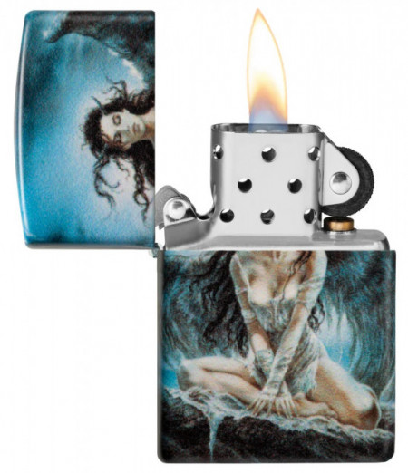 Зажигалка Zippo 48571 Luis Royo 540 Color Design - Img 5