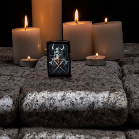 Зажигалка Zippo 49106 Anne Stokes Viking Warrior Skull - Img 5