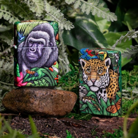 Зажигалка Zippo 49347 Mystеries of the Forest - 25th Anniversary 540 Color Design - Img 6