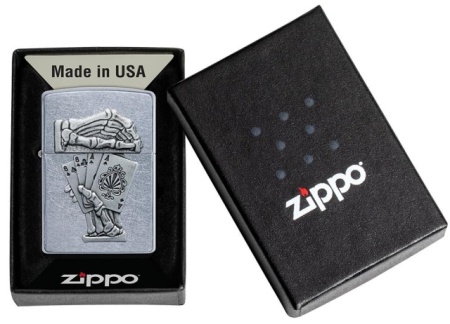 Зажигалка Zippo 49536 Dead Mans Hand Emblem - Img 5