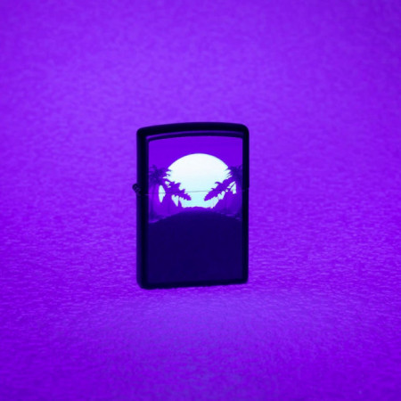 Зажигалка Zippo 49809 Sunset Black Light Design - Img 5