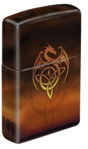 Зажигалка Zippo 5153 Anne Stokes Dragon 540 Color Design - Img 2